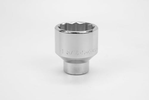 1-5/16" 1/2" Drive 12 Point Fractional Standard Chrome Socket