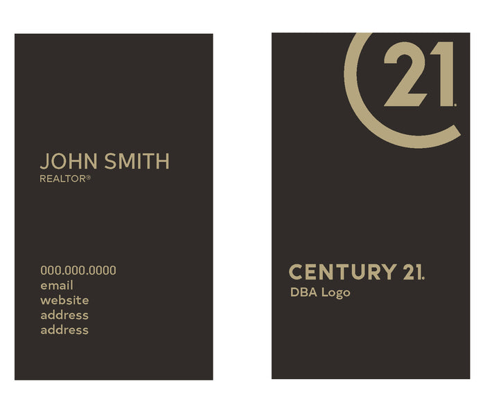 100 pcs - Business Card 1 - 16pt Card UV Gloss Coated 1 Side