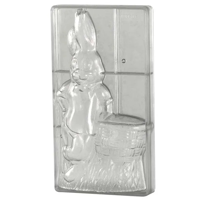 13.5 inch Rabbit W/Basket - 2 pc Mold