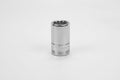 15 mm 1/2" Drive 12 Point Metric Standard Chrome Socket