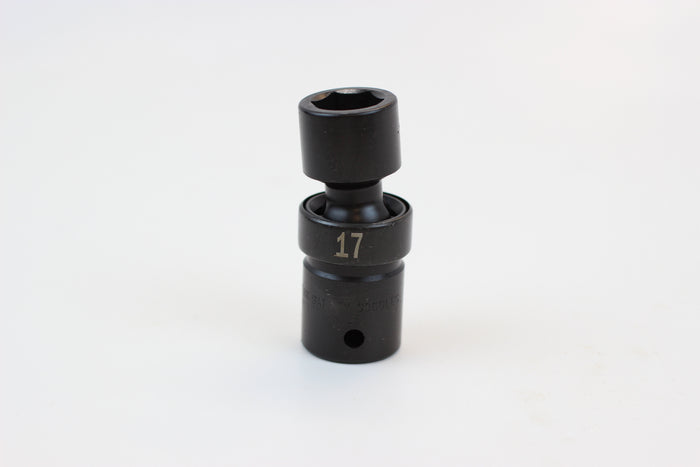 17 mm 1/2" Drive 6 Point Swivel Metric Impact Socket