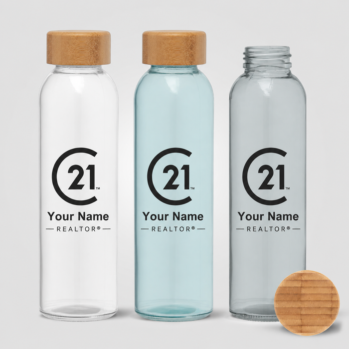 17oz Glass Alpine Bottle | Personalized