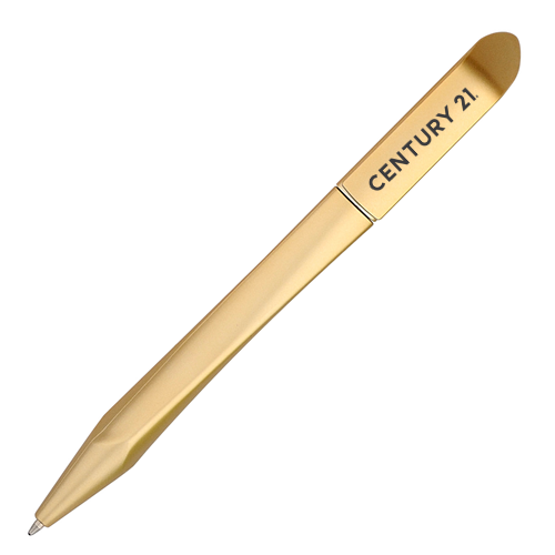 25 x Relentless Gold Twist Pens | Blue Ink