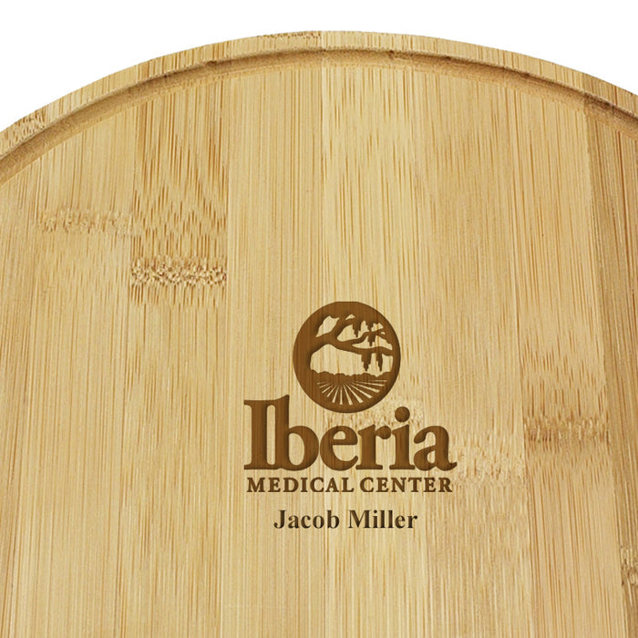3-PIECE BAMBOO CHEESE SERVER KIT - Personalized