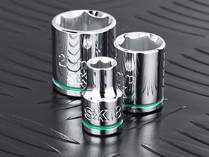 SK01308-216P - 31 Piece 3/8" Drive, 6 Point, Standard & Deep, Metric Chrome Socket Set View 8