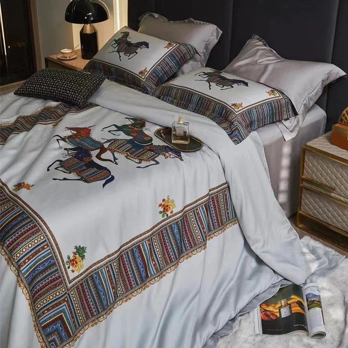 4-Piece Bamboo Bedding Set (Oceane)