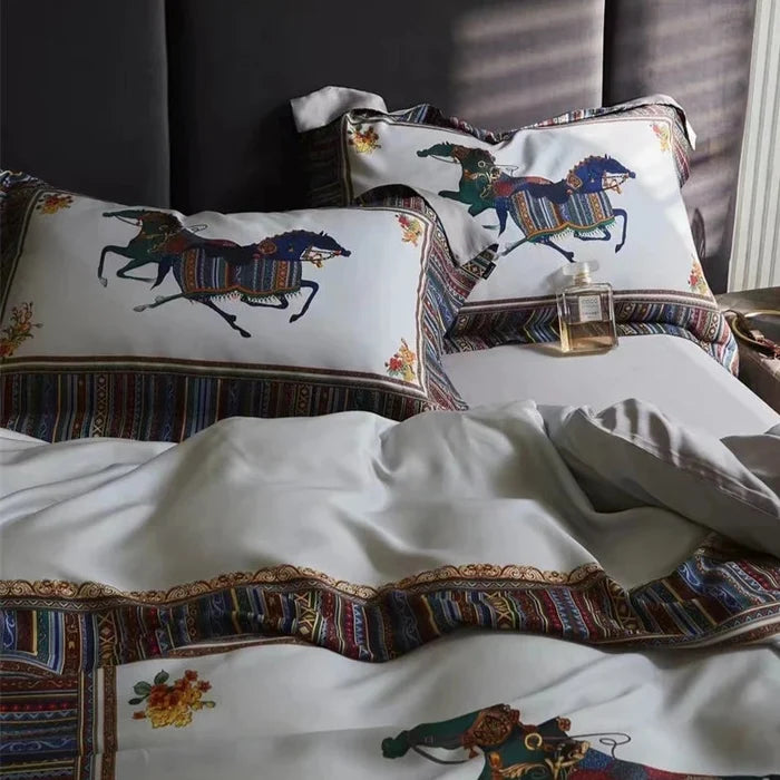 4-Piece Bamboo Bedding Set (Oceane)