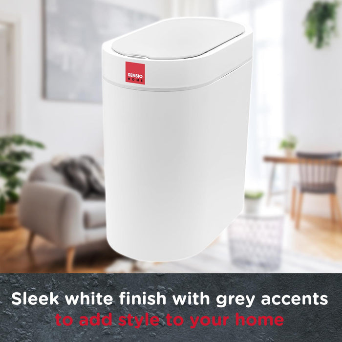 - Buy Now 5 Litre Waterproof Motion Sensor Trash Can Dust Bin with Auto Lid