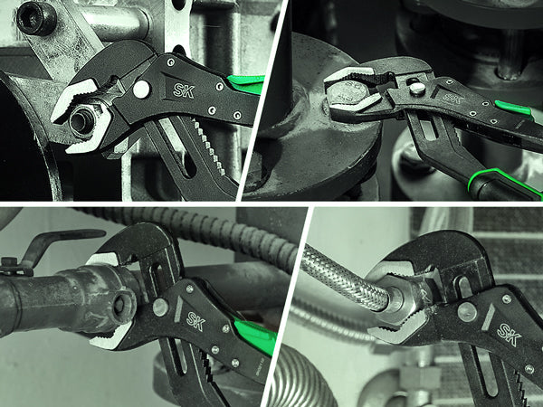 SK01459 - 5 Piece Dual-Material Multi-Purpose Ergonomic Pliers Set View 8