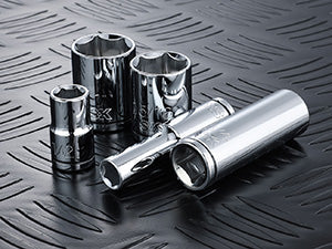 SK01314-216P - 52 Piece 1/2" Drive, 6 Point, Standard & Deep, SAE & Metric Chrome Socket Set View 8