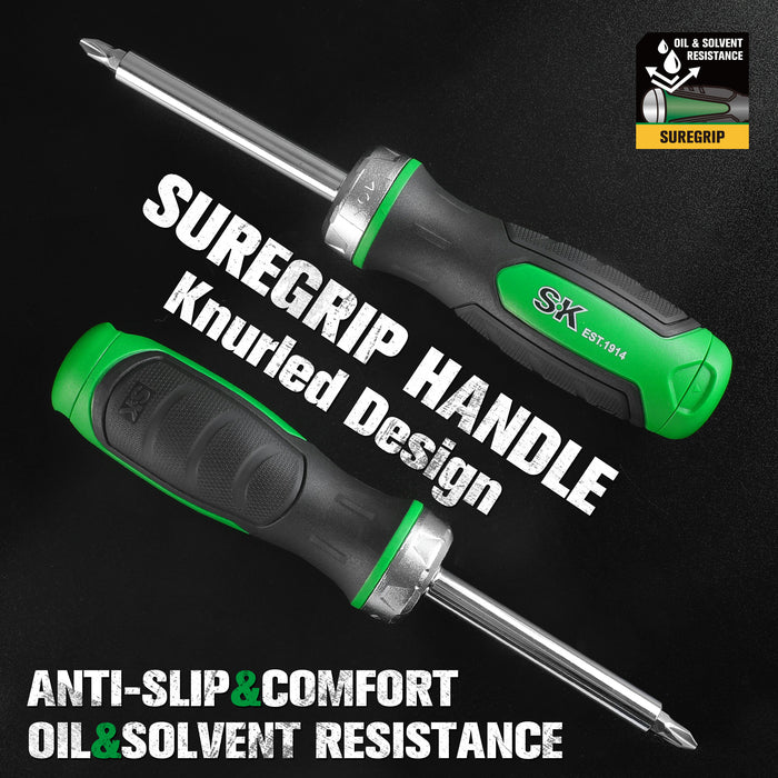 SK02017 - 7-in-1, 216-Position  Reversible Ratcheting Screwdriver View 6