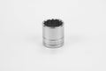 7/8" 3/8" Drive 12 Point Fractional Standard Chrome Socket