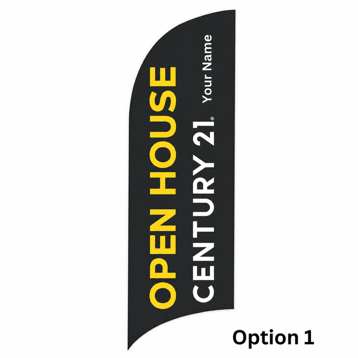 8ft Personalised Feather Flag | Small - Personalized  ⚡ FAST 48-HOUR PRODUCTION