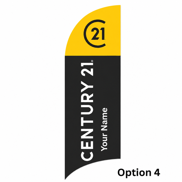 8ft Personalised Feather Flag | Small - Personalized  ⚡ FAST 48-HOUR PRODUCTION