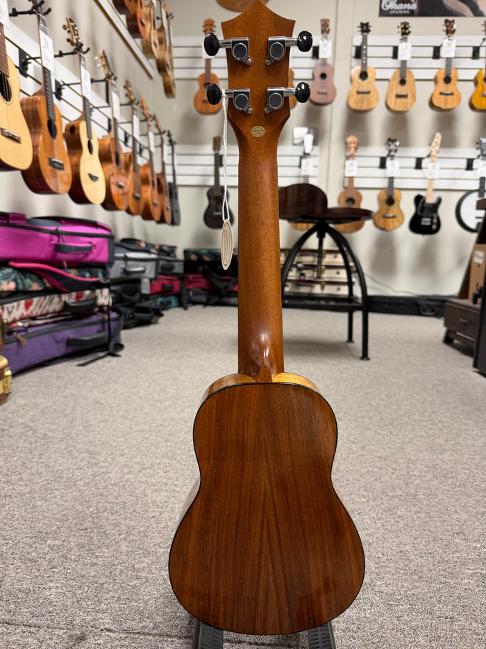 KUMU SQ-34A Koa Soprano Long Neck Ukulele #1 - Matte Finish