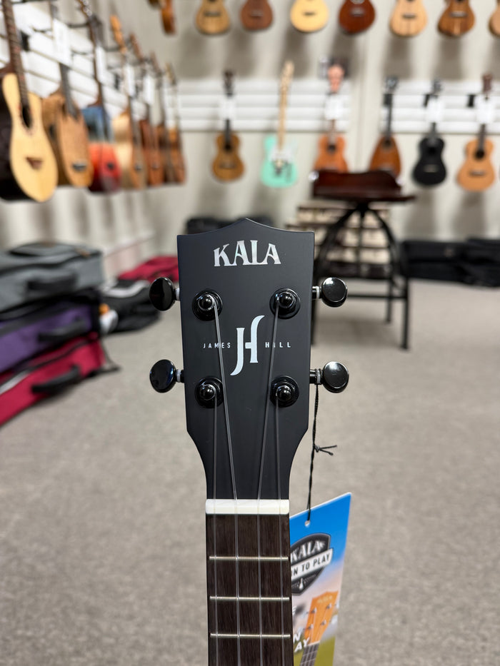 KALA KA-JH-AMHG-CE James Hill Signature Mahogany Electric Concert Ukulele w/Case