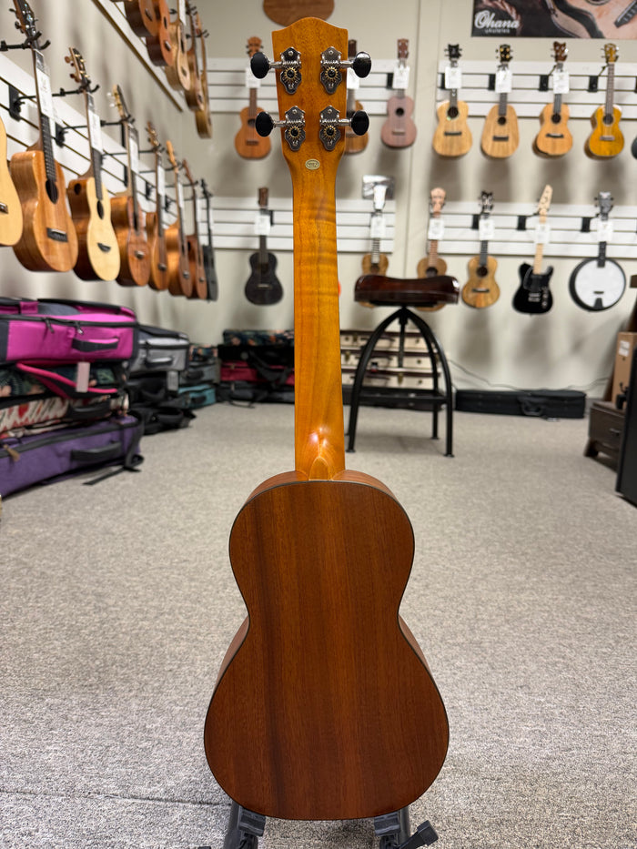 Ohana CK-35L Solid Mahogany Concert Long Neck Ukulele - Satin Finish
