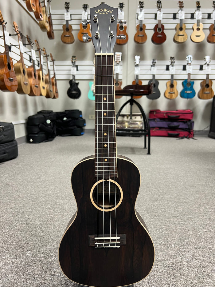 Lanikai ZR-C Ziricote Concert Ukulele w/Case - Aloha City Ukes