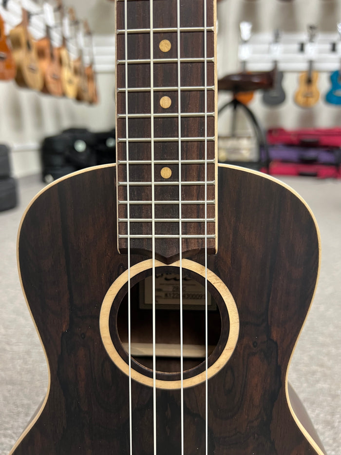 Lanikai ZR-C Ziricote Concert Ukulele w/Case - Aloha City Ukes
