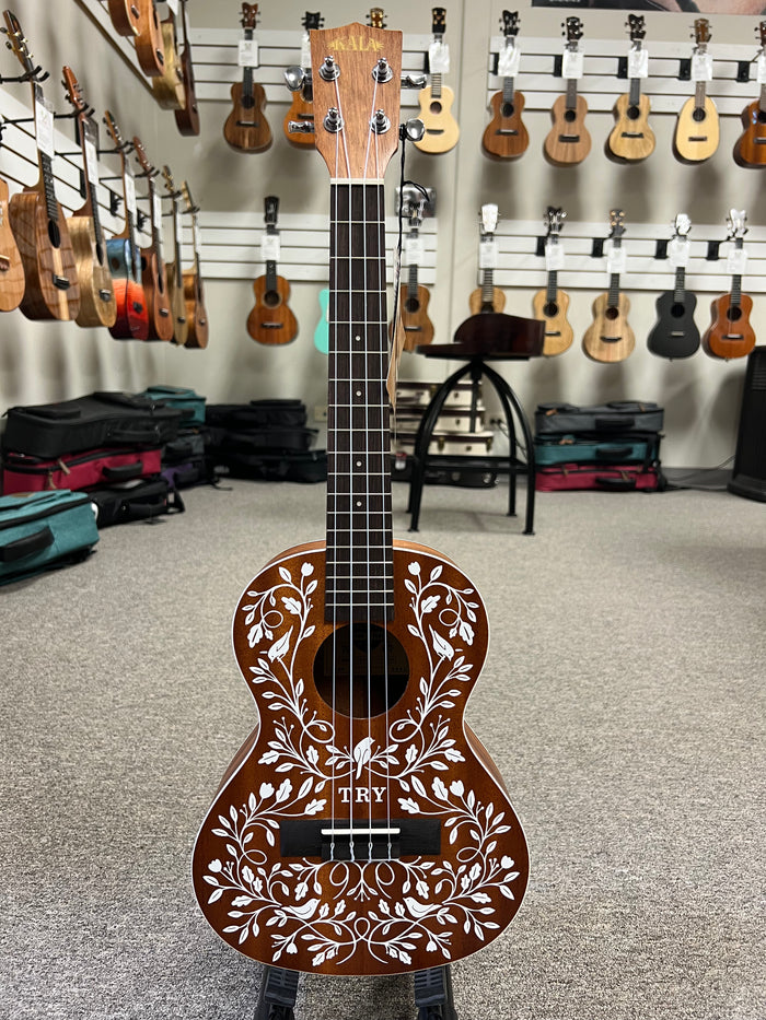 KALA KA-LTP-MH Mandy Harvey Signature Tenor Ukulele w/Case