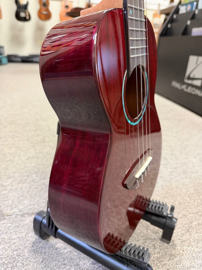 Flight TPP Iris Tinta Tenor Ukulele w/Case - Transparent Purple
