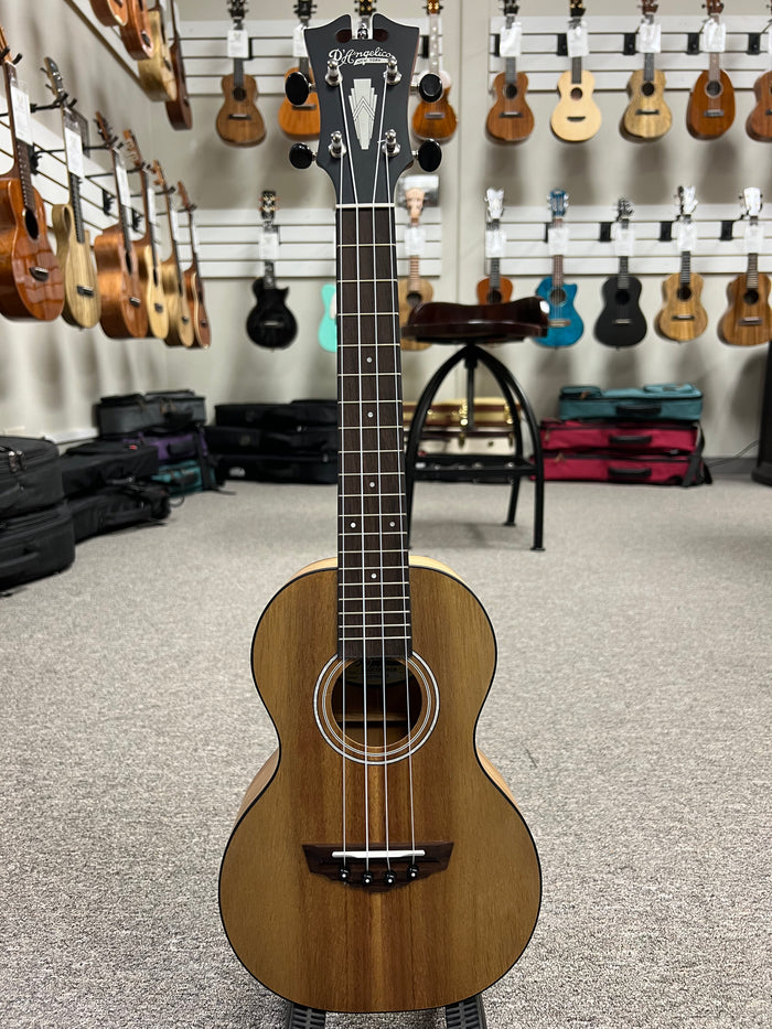D'Angelico Premier Bayside Acacia Concert Ukulele - Aloha City Ukes