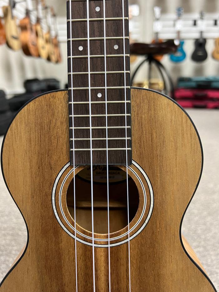 D'Angelico Premier Bayside Acacia Concert Ukulele - Aloha City Ukes