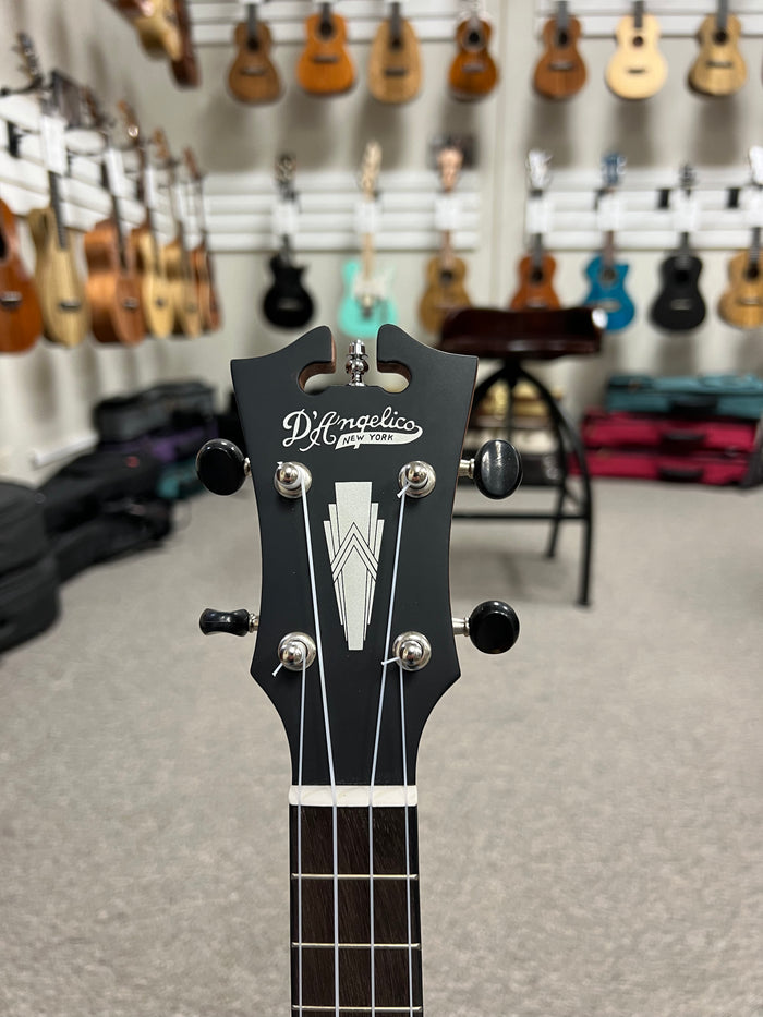 D'Angelico Premier Bayside Acacia Concert Ukulele - Aloha City Ukes