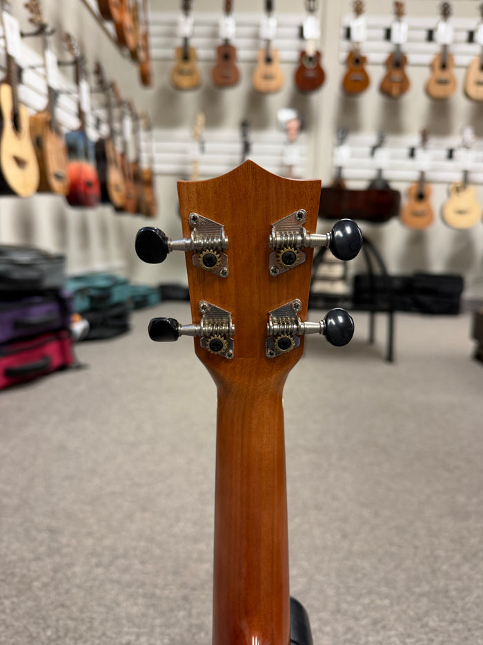 Kiwaya U-Trip 02 Mahogany Pineapple Sopranino Ukulele w/Case - Mini Soprano