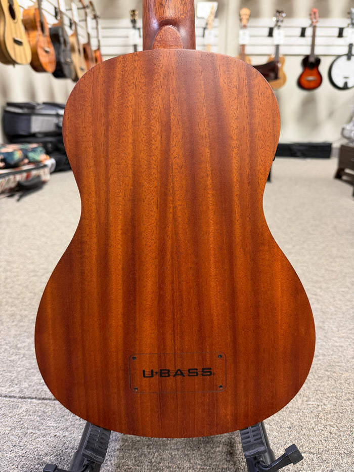 KALA Nomad Mahogany Acoustic-Electric U-Bass w/Case  - UBASS