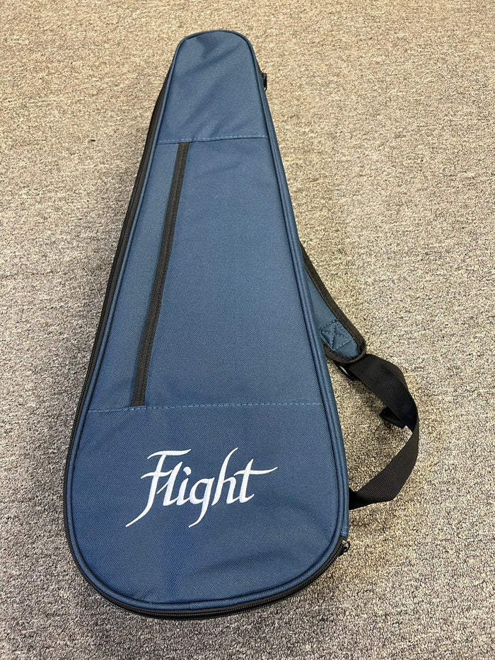 Flight Iris Tenor Ukulele w/Case - Black - Aloha City Ukes