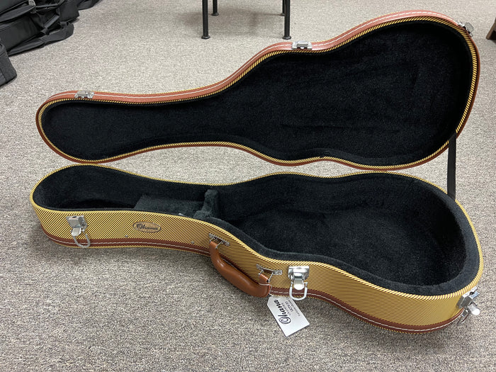 Ohana Tweed Baritone Hardshell Case - UCTV-31 - Aloha City Ukes