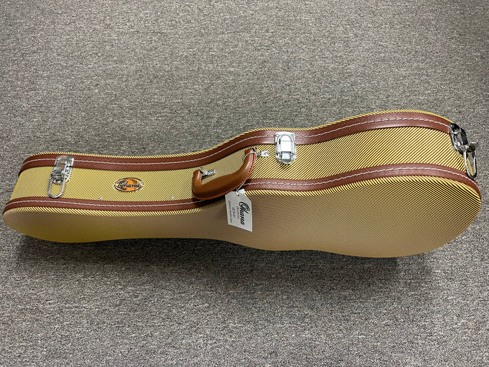 Ohana Tweed Baritone Hardshell Case - UCTV-31 - Aloha City Ukes