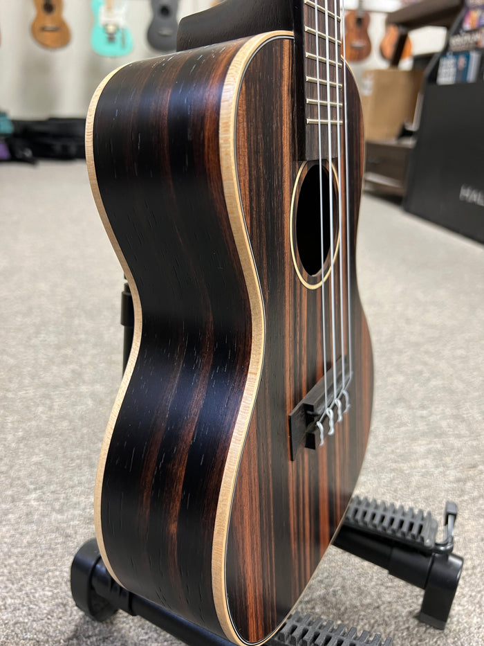 KALA KA-EBY-C Striped Ebony Ebony Concert Ukulele