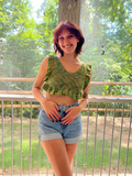 Mini Ruffle Crop Top