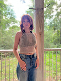 Mesh Corset Top