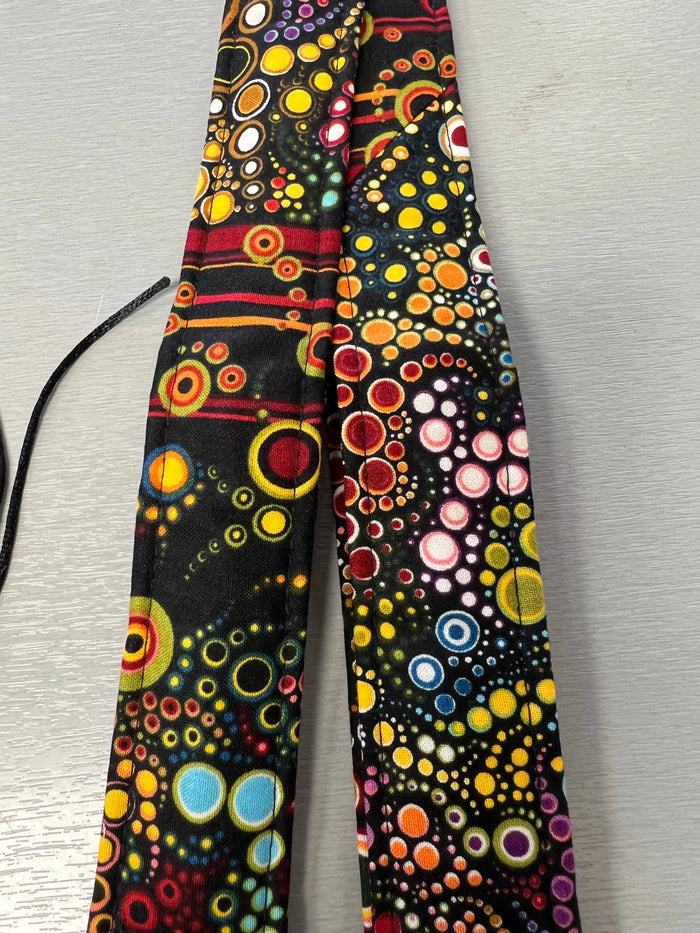 Quiltsand Woven Ukulele Strap - Jewels - Adjustable - Aloha City Ukes