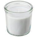 ADLAD Scented candle in glass, Scandinavian Woods/white, 20hr
