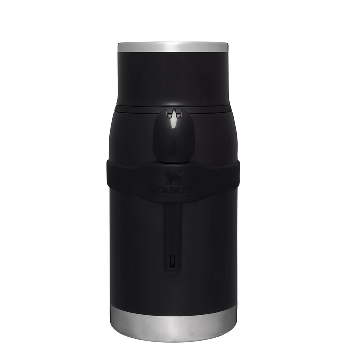 Stanley 36 oz To-Go Food Jar with Spork in Charcoal Glow