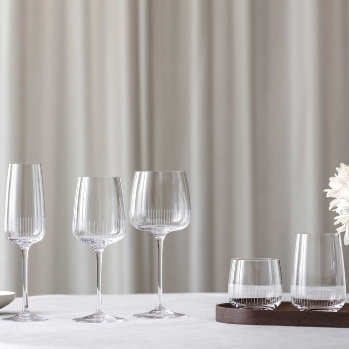 Afina Red Juice Glass Set Of 4 Pcs