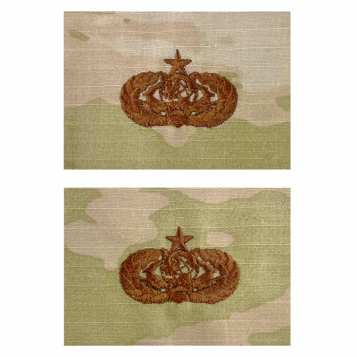 Air Force Embroidered Badge: Cyberspace Support: Senior - embroidered on OCP