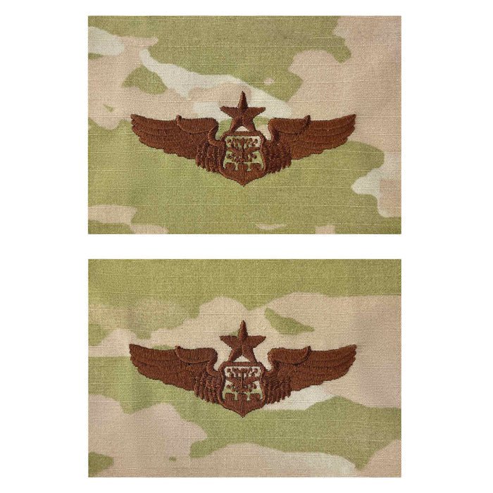 Air Force Embroidered Badge: Navigator: Senior - embroidered on OCP
