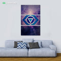 Ajna 6th Chakra by McAshe 3-Piece Canvas