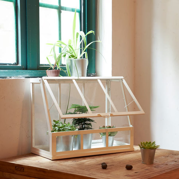 AKERBAR Greenhouse, in/outdoor/White, 45cm