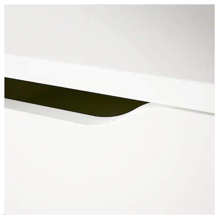 ALEX Drawer unit, 5 drawers, White, 36x70cm