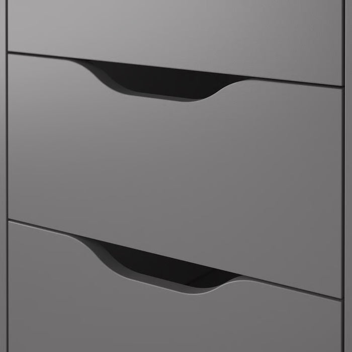 ALEX Drawer unit, Dark grey, 36x70cm