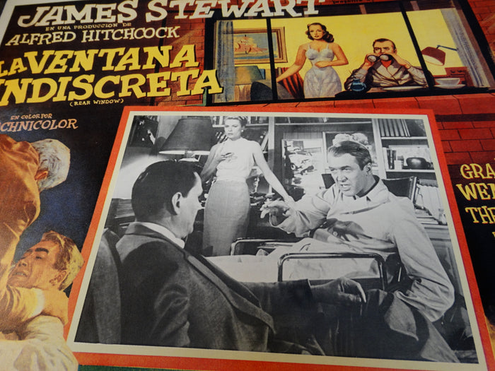 Alfred Hitchcock, Rear Window lobby card