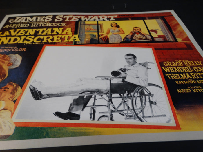 Alfred Hitchcock, Rear Window lobby card