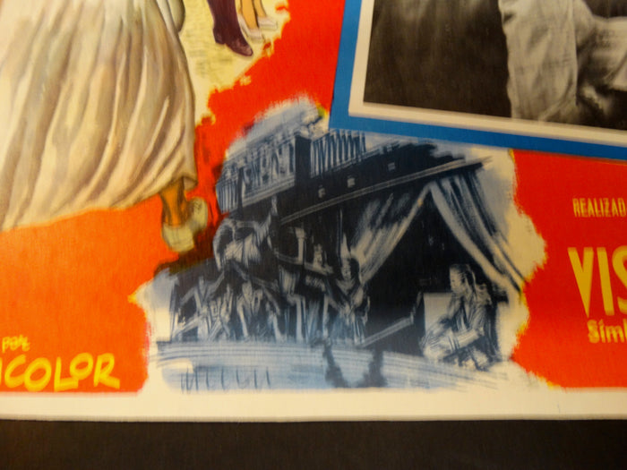 Alfred Hitchcock The Man Who Knew Too Much (En Manos del Destino) lobby card, Spanish version