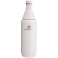 Stanley Leak Proof 34 OZ All Day Slim Bottle  with removable collar in Rose Quartz Gloss